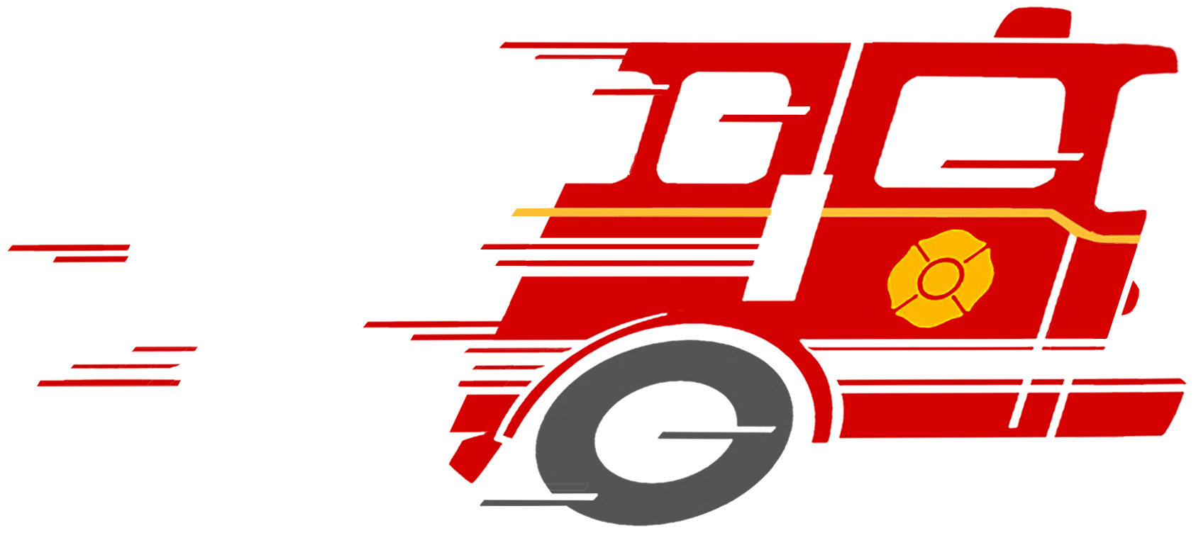 Logo for RIDE WITH US, Volunteer Fire Service Streaming Series