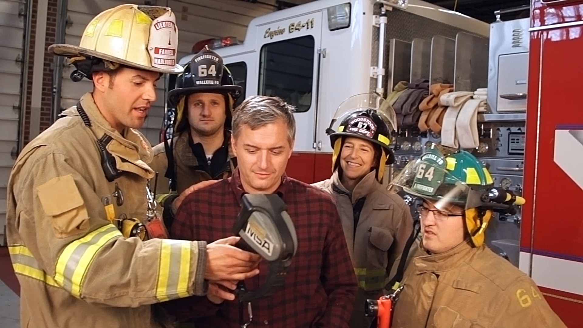 RIDE WITH US - Learning all about the TIC, or Thermal Imaging Camera, with the Wallkill Fire Department